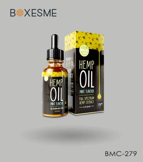 Custom Hemp Oil Boxes